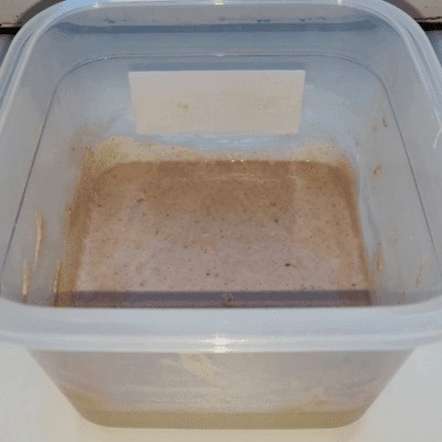 Hooch op je zuurdesem discard