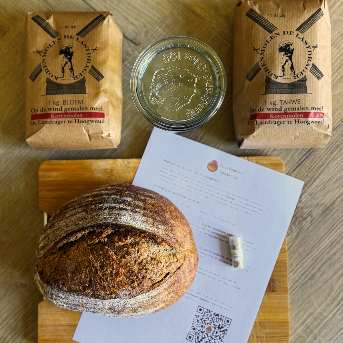 Zuurdesem Starters Set – Bak je eerste brood na 24 uur